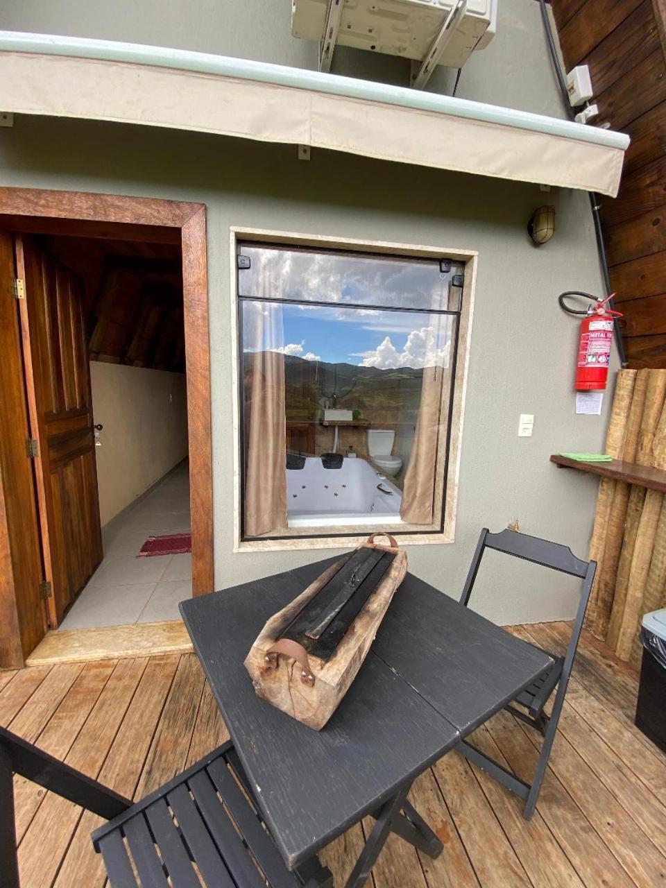 Cabana Com Vista Para Serra Da Canastra São Roque de Minas Eksteriør billede