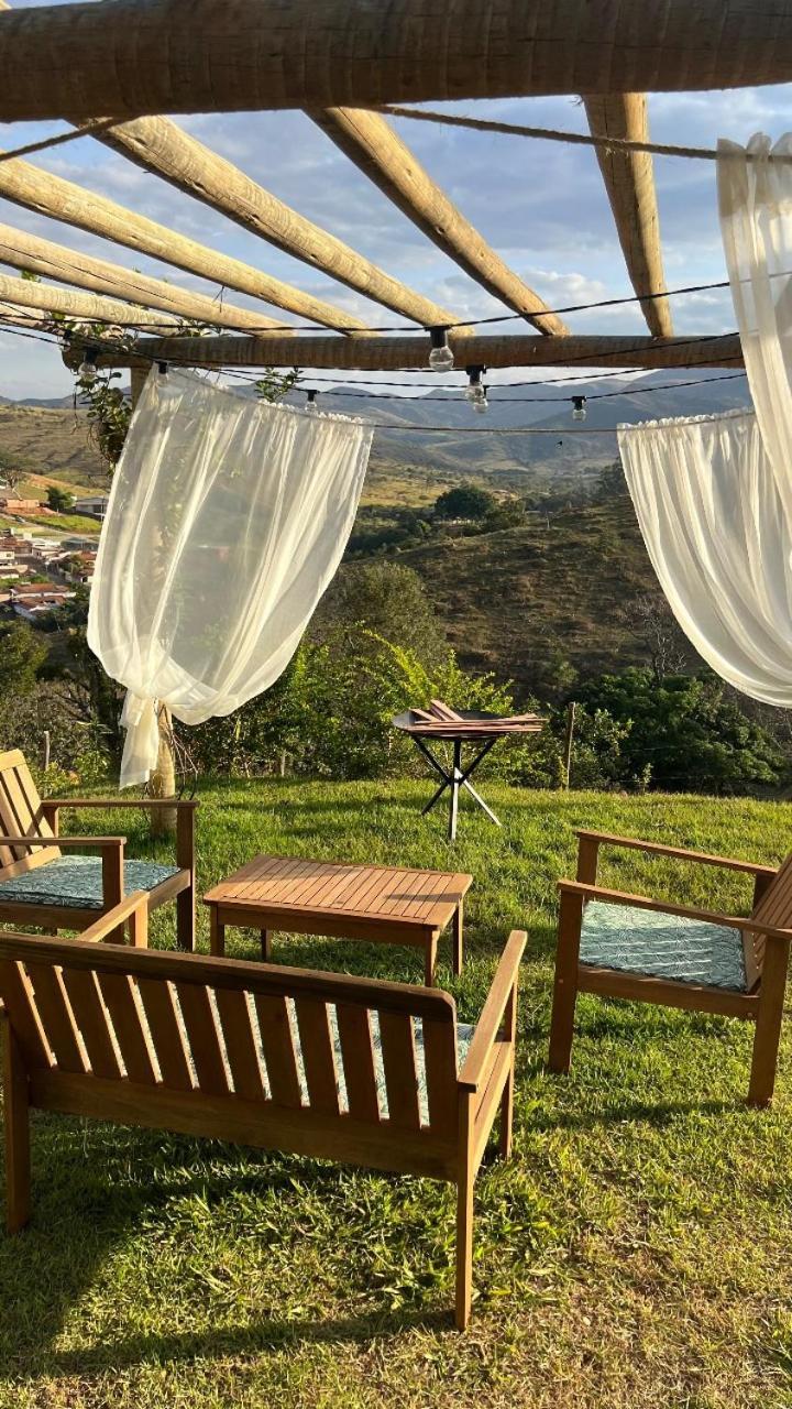 Cabana Com Vista Para Serra Da Canastra São Roque de Minas Eksteriør billede